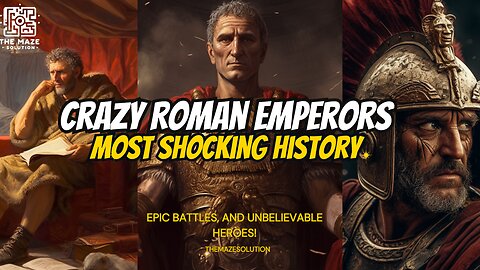 The Most Shocking History: Crazy Roman Emperors, Epic Battles, and Unbelievable Heroes!