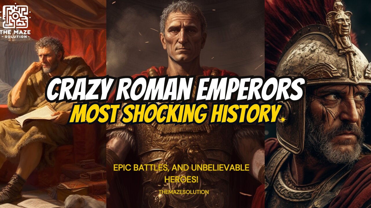 The Most Shocking History: Crazy Roman Emperors, Epic Battles, and Unbelievable Heroes!