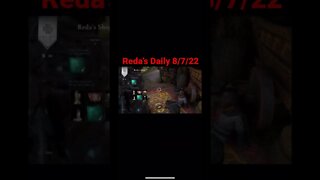 Reda’s Daily 8/7/22