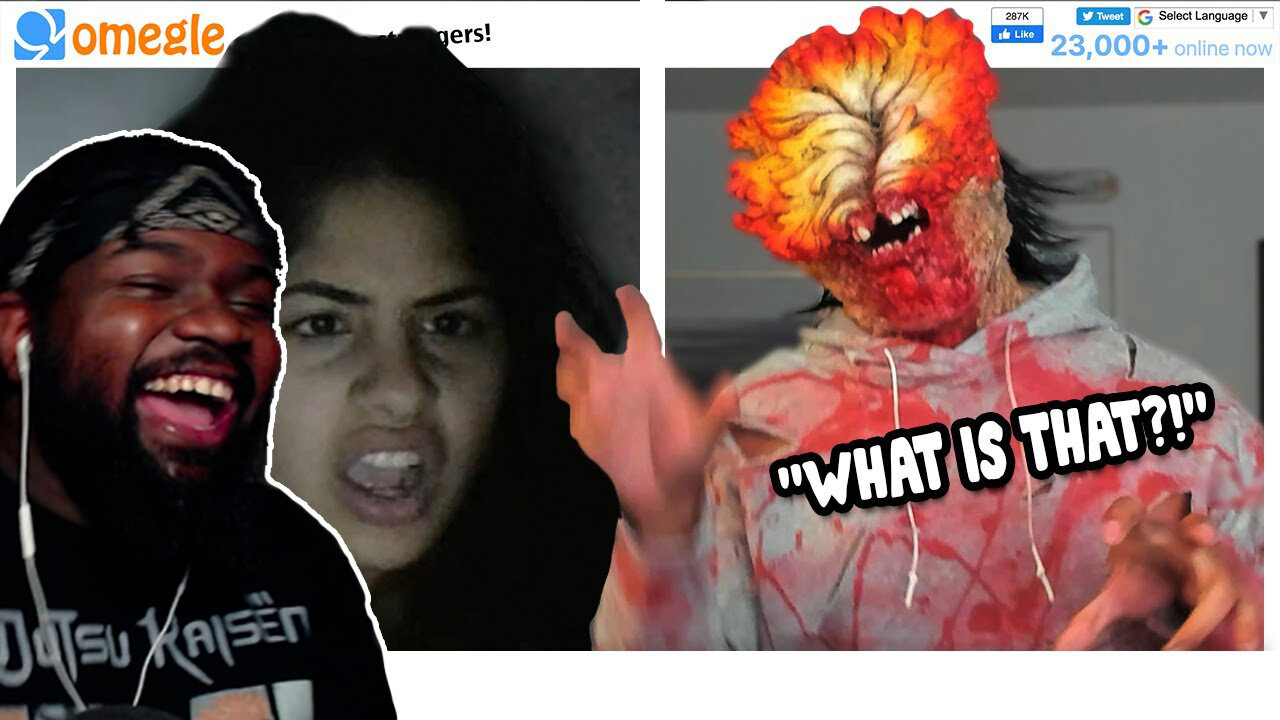 He Had them SHOOK! Omegle but my VOICE Doesn't Match MY FACE | The Last of Us @Azerrz REACTION