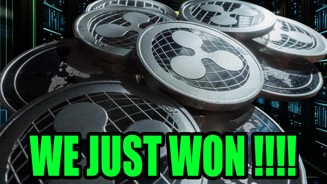 XRP RIPPLE WE JUST WON !!!!!!!!!