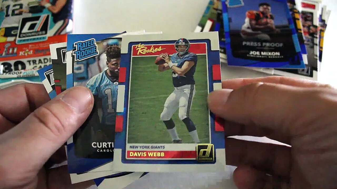 2017 Donruss Football Jumbo Pack Break | Xclusive Breaks