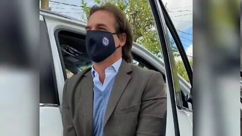 Pte. Lacalle Pou en el Cierre 76°Exposicion del ganado lechero - San José