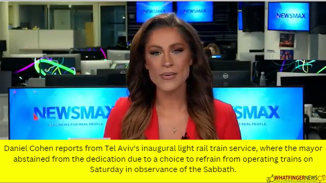 Daniel Cohen reports from Tel Aviv's inaugural light rail train service, where the mayor abstained