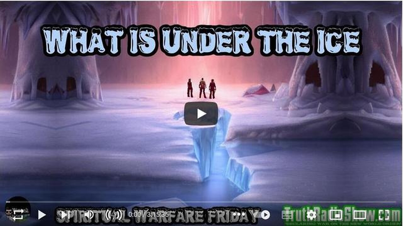 WHAT IS UNDER THE ICE OF ANTARCTICA? - SPIRITUAL WARFARE FRIDAY LIVE 10PM EST - TRUMP NEWS