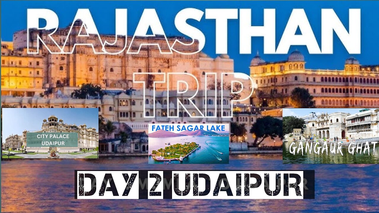 Exploring Udaipur's HIDDEN GEMS: City Palace to Fathesagar Lake!