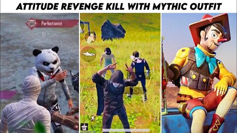 Pubg Mobile Attitude With Revenge Kill 😈 New Mythic Outfit | Part 3 | Xbot 2.0