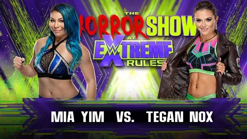 Mia Yim Vs Tegan Nox WWE 2k22