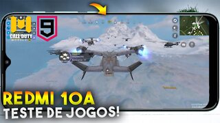 Redmi 10A - Teste de JOGOS! COD Mobile e Asphalt 9 será que roda liso?