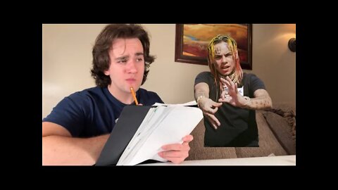 6ix9ine rates my magic trick.🤔Credit:JGGLS #lolz