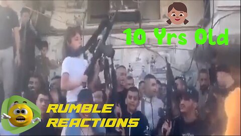 👧🏽10 YEAR OLD GIRL AK-47, HAMAS CELEBRATES OCCUPATION OF ISRAEL🔫