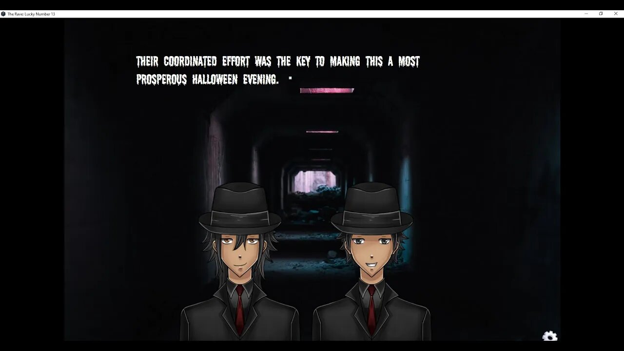 The Rave (horror visual novel) - Full Scene Sample