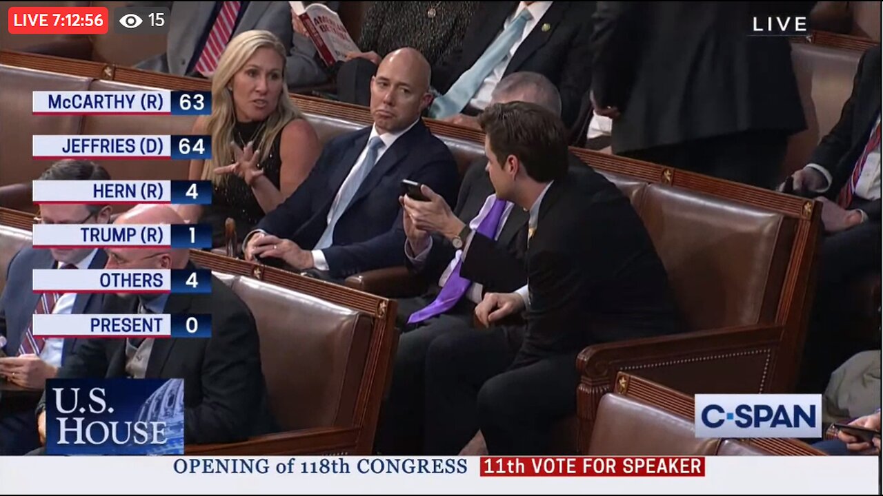 Did they reach a deal for speaker of the house?