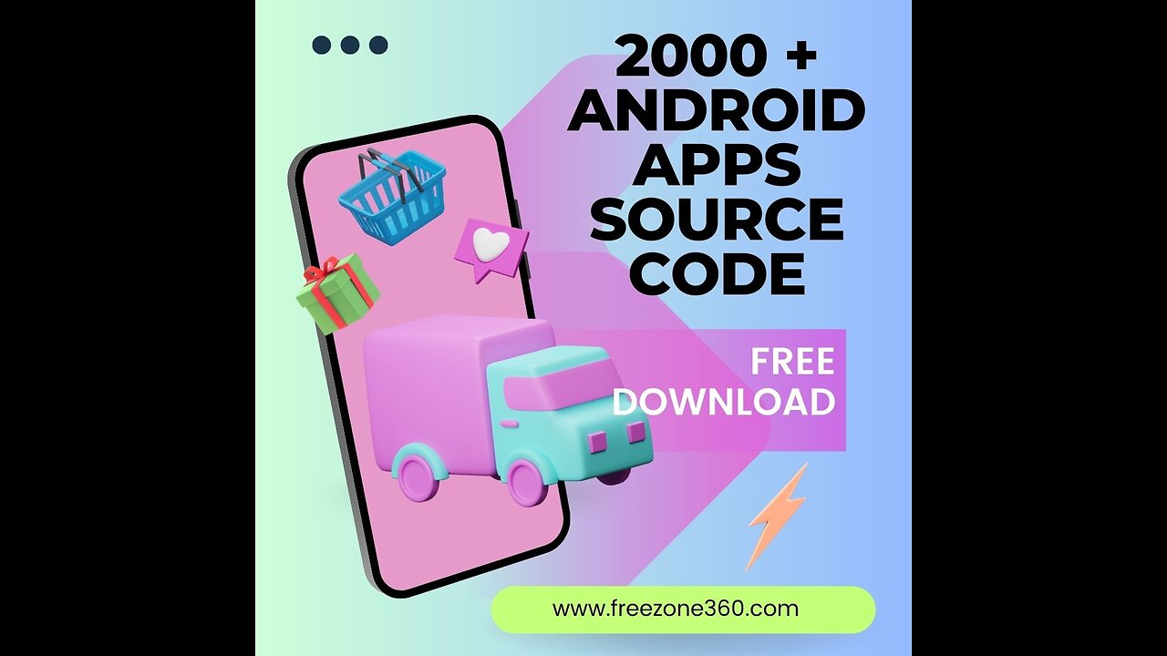 2000+ Premium High Quality Android Apps Source Code(editable) for FREE