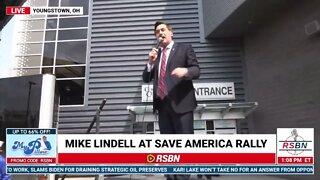 MyPillow Mike Lindell Deranged Speech Outside Trump Rally