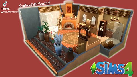 Leo ♌️ CC Bathroom in The Sims 4