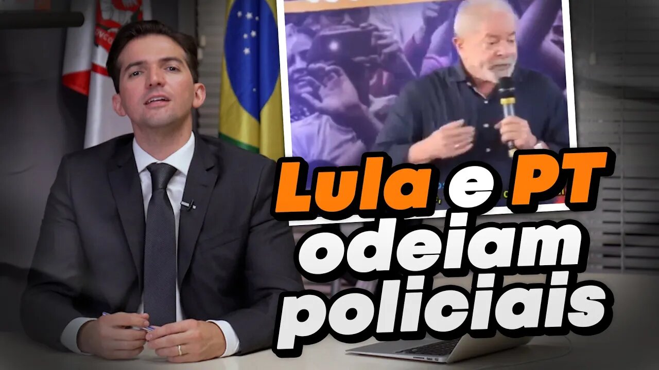 Plano de governo do Lula só mostra a mentira dele sobre a polícia