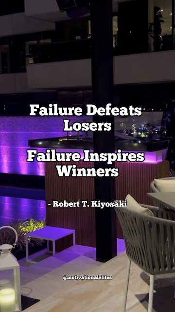 Failure Inspires Winners…