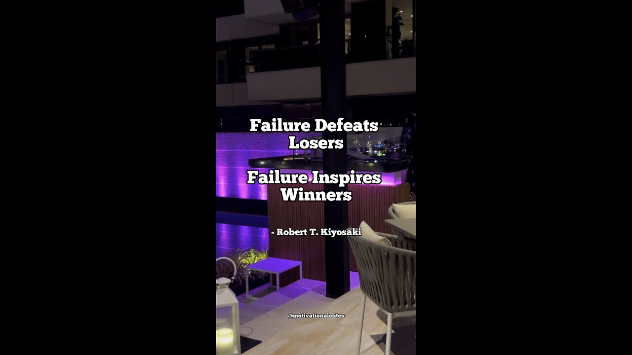 Failure Inspires Winners…