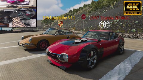 1967 Toyota 2000GT VS 1964 Porsche 911