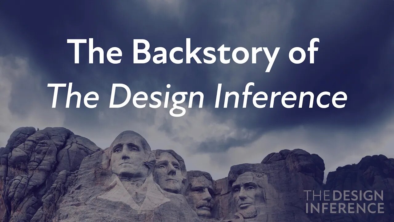 The Backstory of The Design Inference