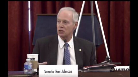 (1/25/22) Senator Ron Johnson Vaccine hearing… Cancer numbers are exploding…