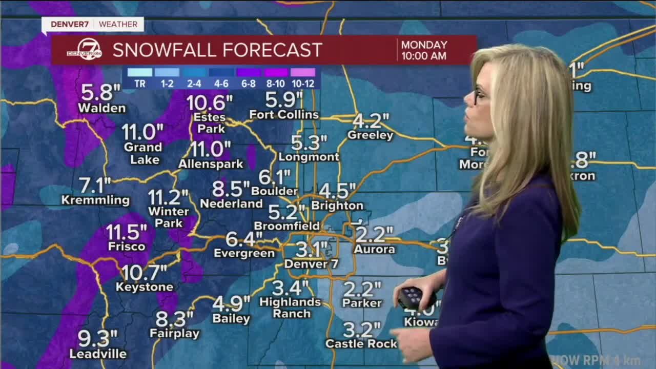 What to expect from this weekend's snowstorm in Colorado