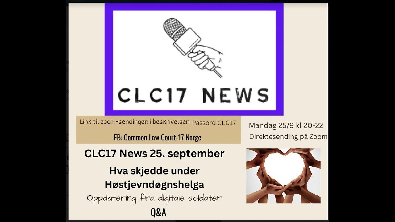 250923 CLC17NEWS - etter Høstjevndøgn, observasjoner fra Norske Digitale Soldater