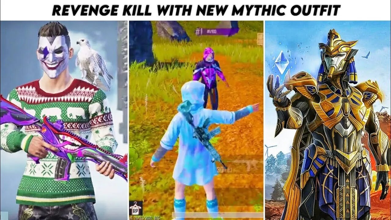 Attitude 😈 Revenge Kill With New Mythic Outfit Max Pharaoh x- Suit | Part 99 | Xbot 2.0