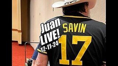 Juan O'Savin LIVE. Trump Person of the Year. B2T Show, Dec 11, 2024