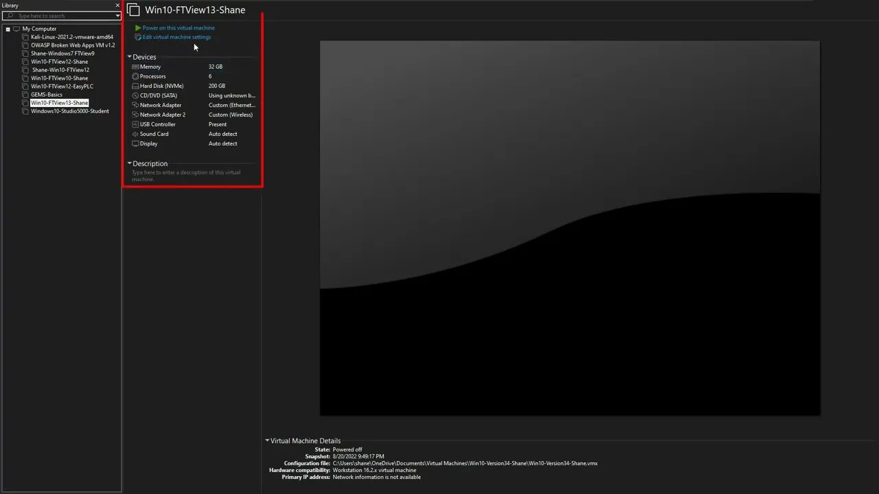 Understanding a VMWare Workstation Setup With the Host Computer