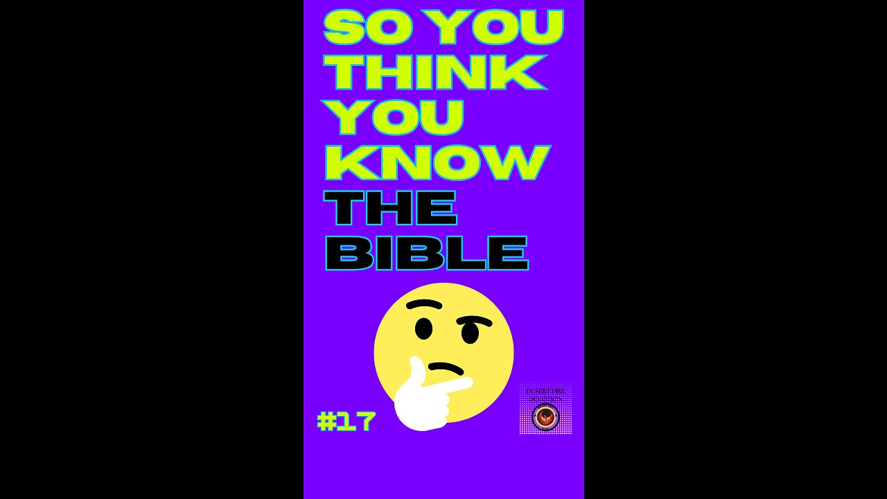 Daily Bible Trivia 17