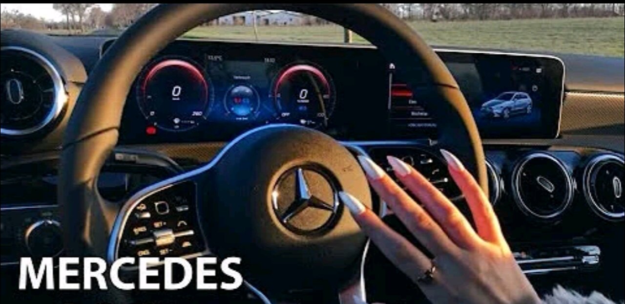 ASMR CAR TAPPING ✨ Mercedes A250e + LENS TAPPING 😍 (fast tapping & scratching)