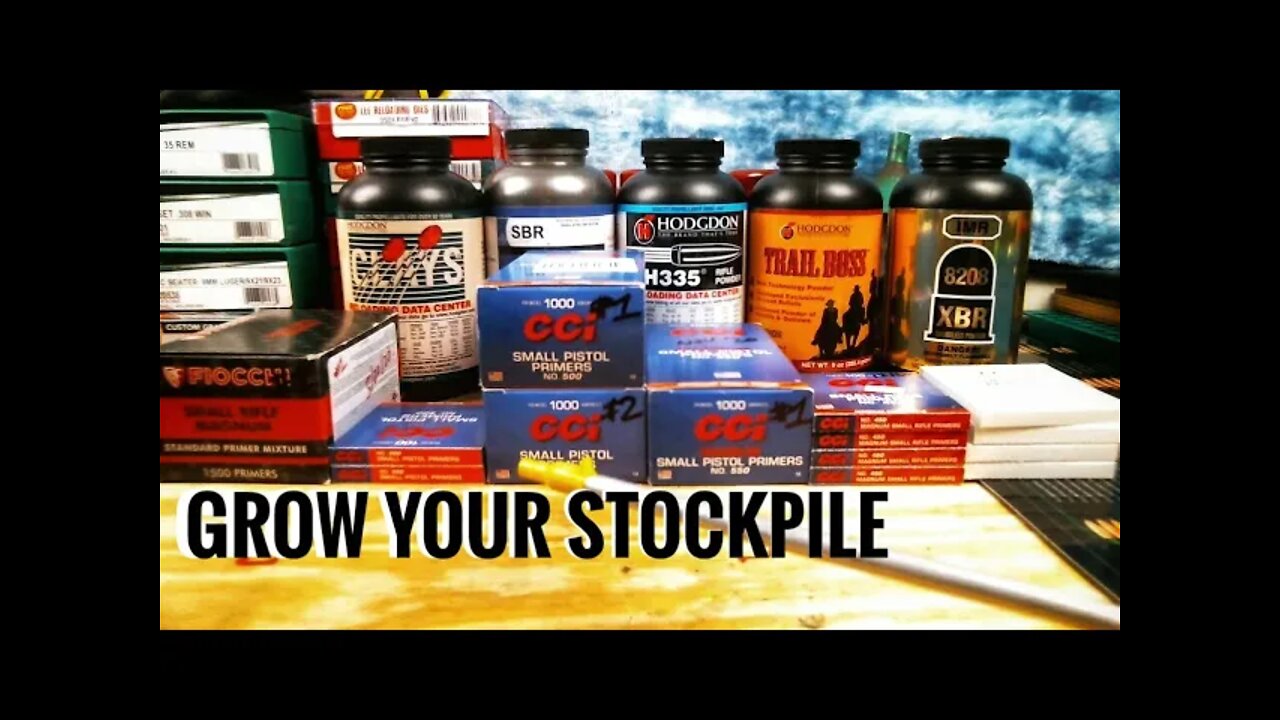 Some Tips On How To Grow Your Reloading Stockpile During A Shortage 2021 Part 1