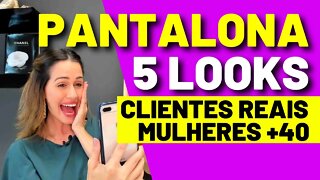 5 Looks Com Pantalonas (+40)