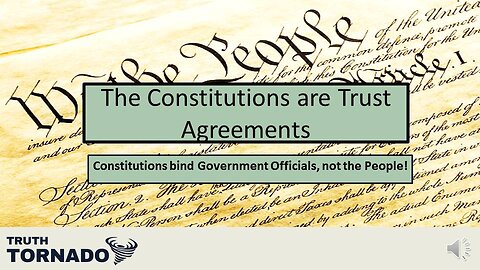 Constitutions are Trust Agreements