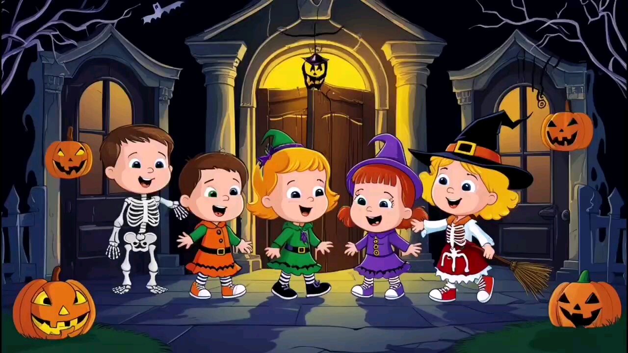 Halloween Night Adventure | Kids Rhyme and Song