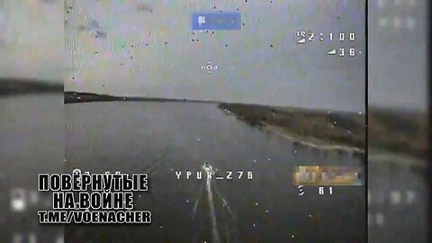 RUSSIAN DRONES CONTINUE DESTROYING UKRAINIAN SABOTEUR BOATS ON THE DNIEPER NEAR KHERSON