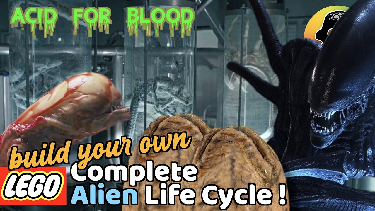 LEGO : Acid for Blood - The Complete Alien Lifecycle (Compilation)