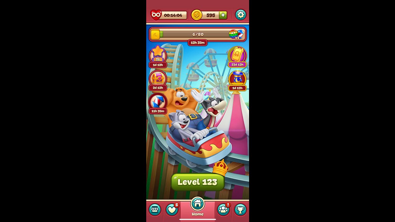 Toon Blast Level 123 #follow #followme #viral #shorts