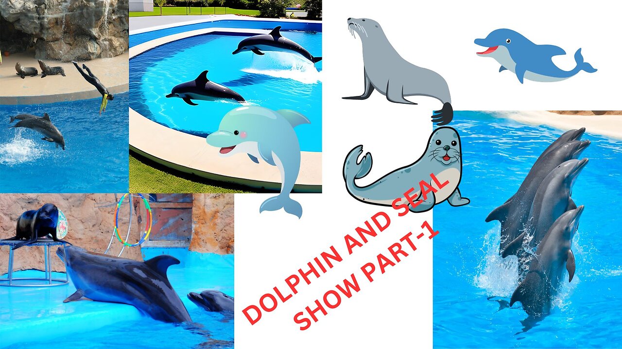 Dolphin Seal Show 1 #kids #kidsvideo #children #OceanicWonders @FunTainment_FunTainment ​