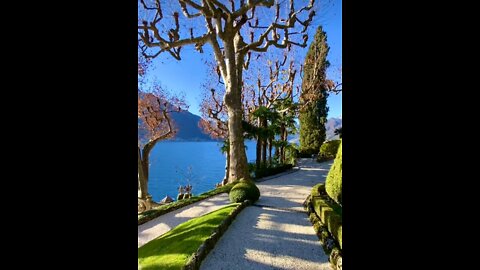 An ordinary February Morning at VilladelBalbianello