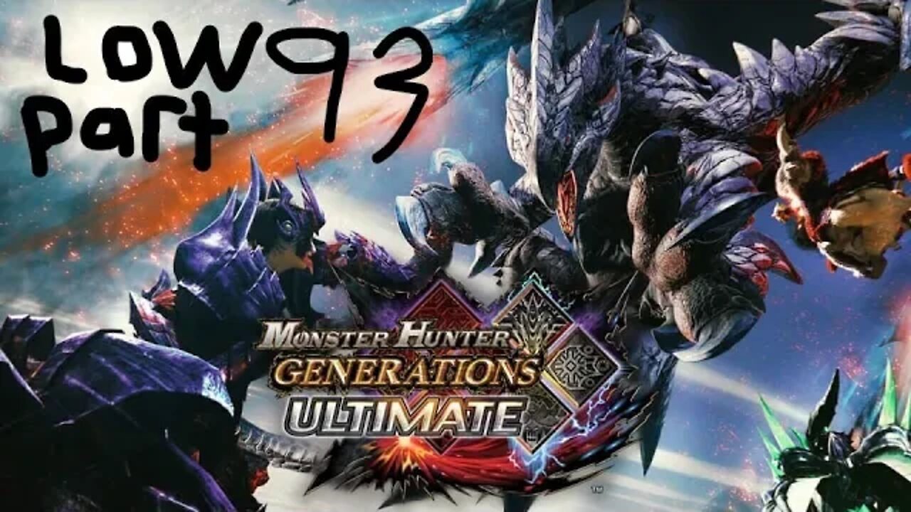 monster hunter generations ultimate low rank 93