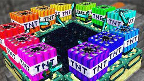 Minecraft but TNT Beats the Game for Me