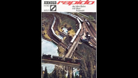 Arnold Modellbahn Katalog von 1970 / 1971
