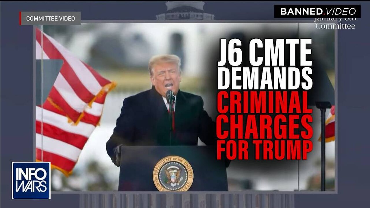 January 6th Committee Hosts Another Show Hearing Demanding Criminal Charges For Donald Trump