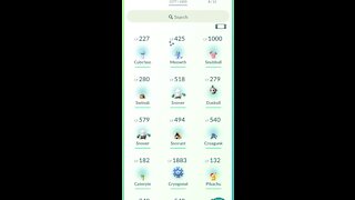 Pokémon go - Shiny catches