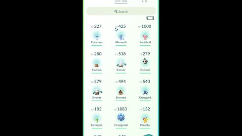 Pokémon go - Shiny catches