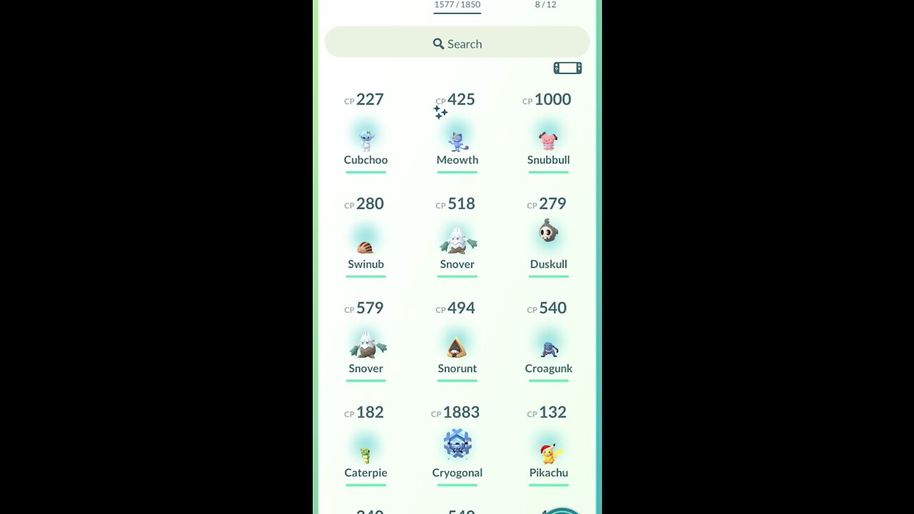 Pokémon go - Shiny catches