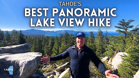 Hiking Trail with THE BEST PANORAMIC Views of Lake Tahoe!